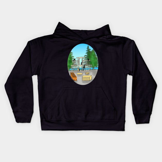 Construction Kids Hoodie by Royal Ease